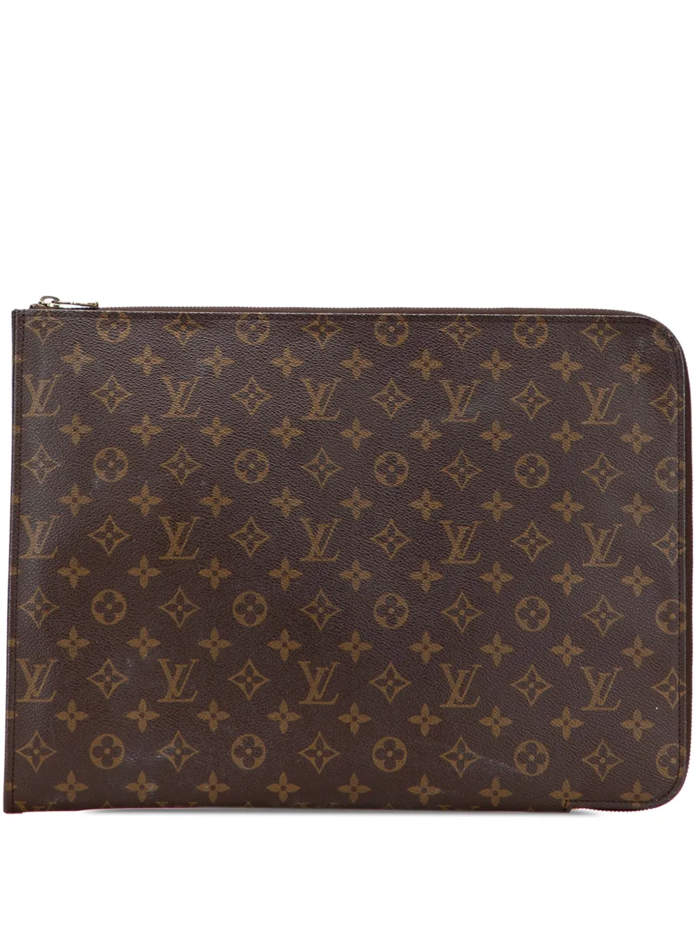Louis Vuitton Pre-Owned 1992 Monogram Poche Documents Portfolio business bag | Brown | Image 1