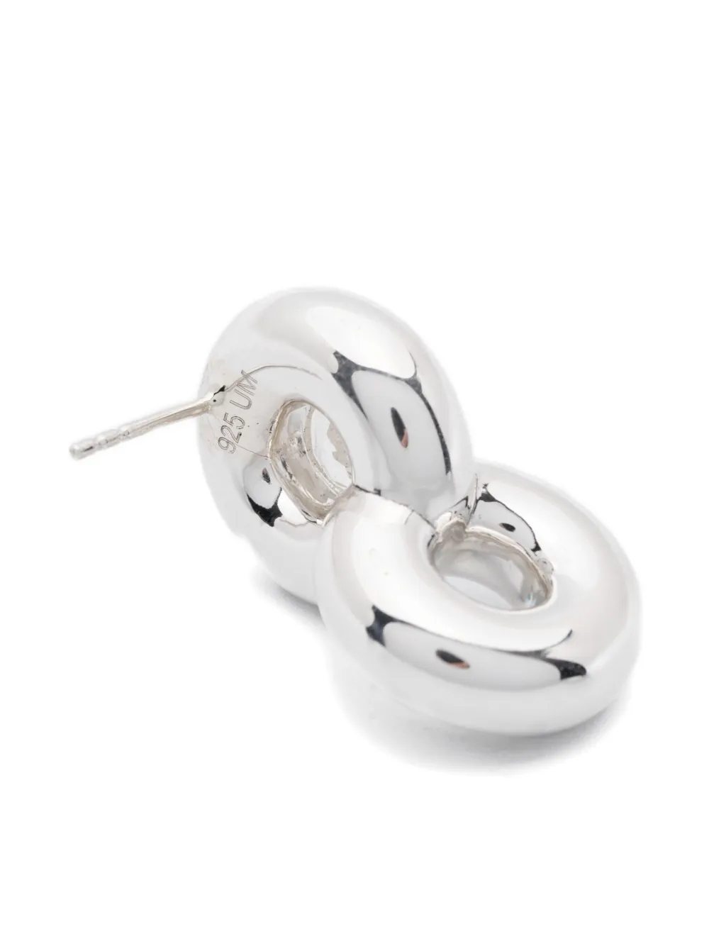 Uncommon Matters Infinity Earrings In Metallic