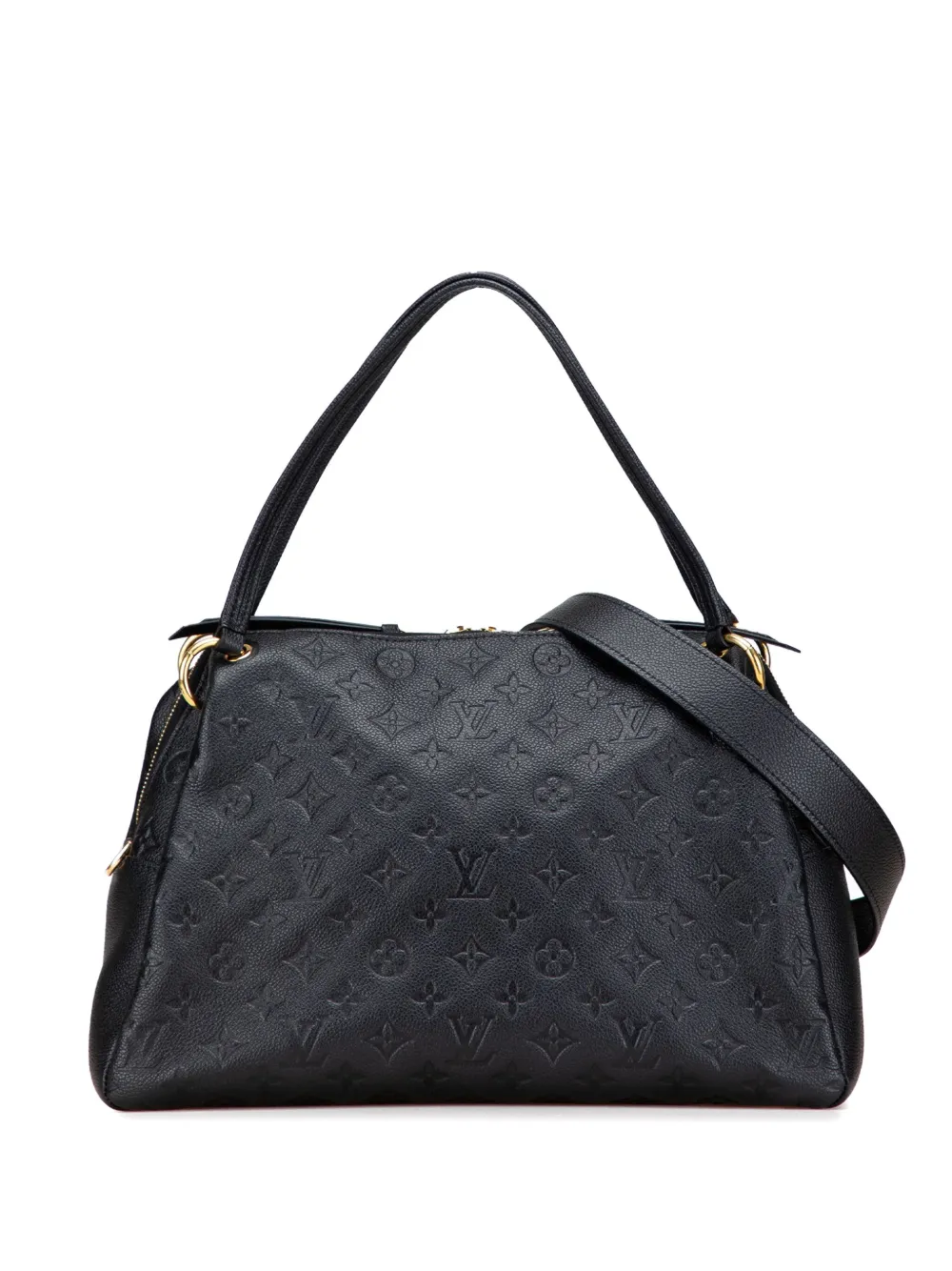 Louis Vuitton Pre-Owned 2019 モノグラム アンプラント ポンチュー PM サッチェルバッグ - ブラック Louis Vuitton Pre-Owned 2019 モノグラム アンプラント ポンチュー PM サッチェルバッグ - ブラック