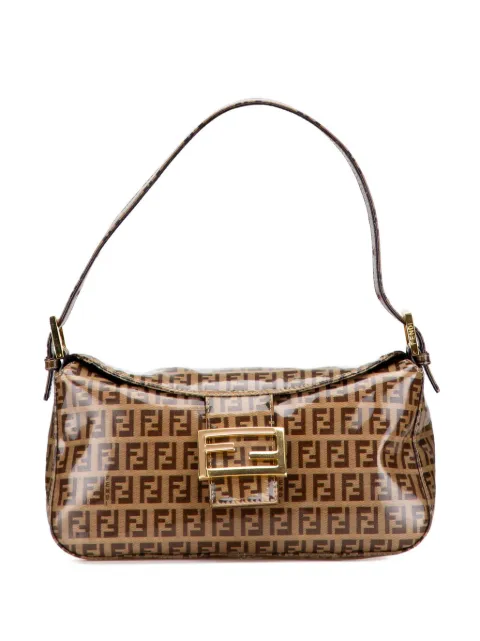 Fendi Pre-Owned 20th Century Zucchino Crystal Double Flap shoulder bag