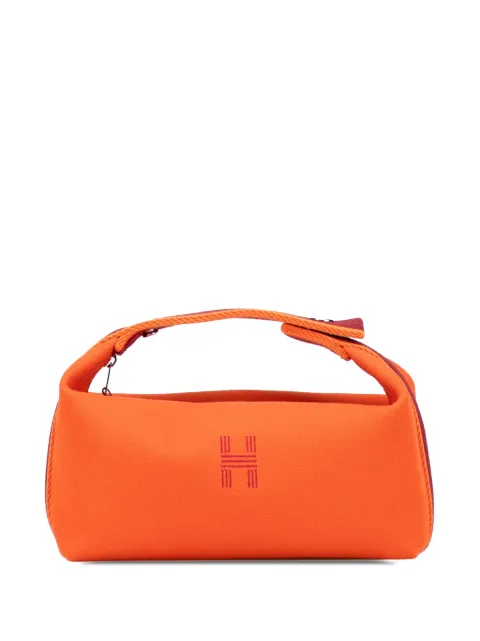 Hermès Pre-Owned 2020-2025 Small Canvas Bride A Brac Case vanity bag