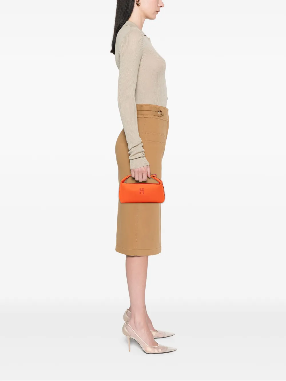 Hermès Pre-Owned 2020-2025 Small Canvas Bride A Brac Case vanity bag | Pre-Owned | Image 2