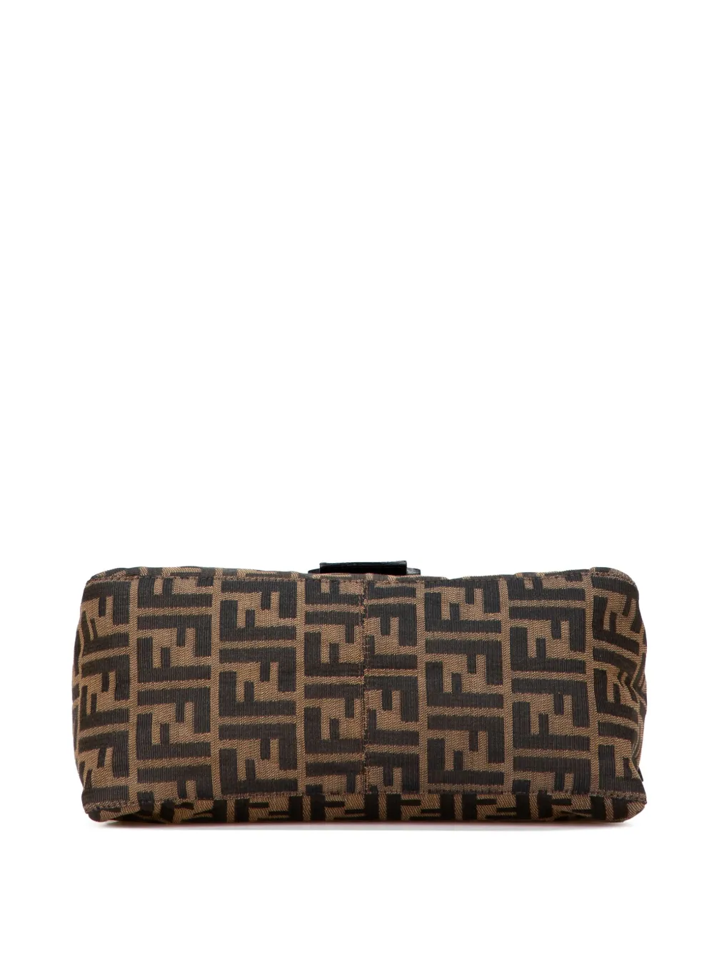 Pre-owned Fendi 20th Century Zucca Canvas Mamma Forever Shoulder Bag