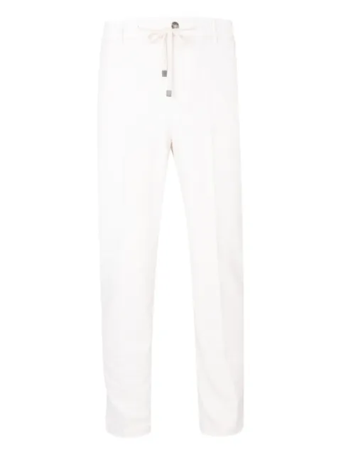 Peserico pantalones con cordones en la pretina