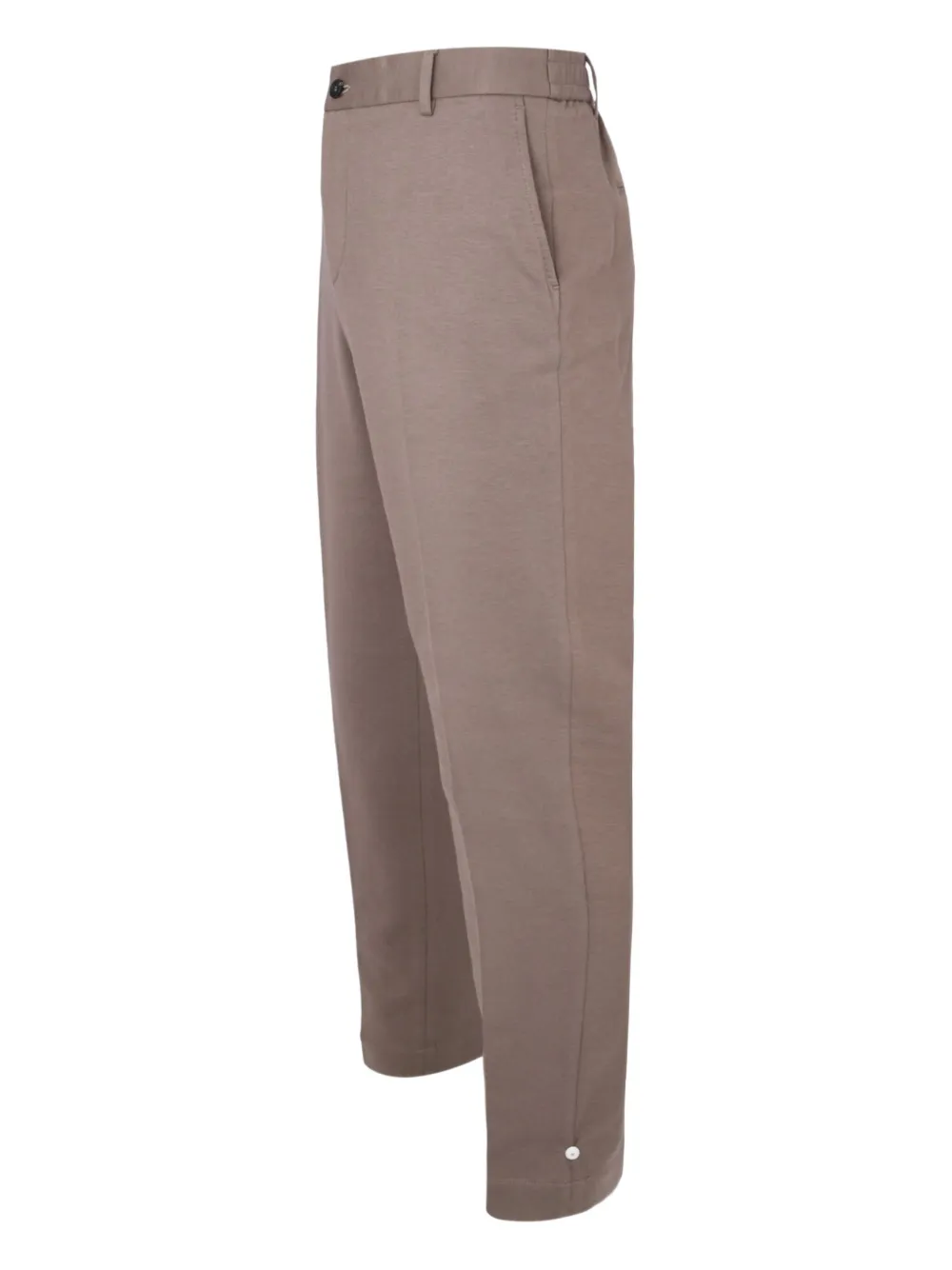 Peserico Broek met knopen Bruin