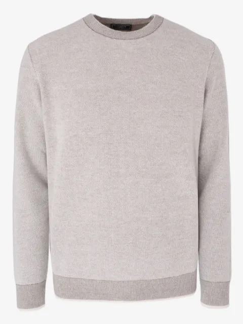 Peserico ribbed trim sweater