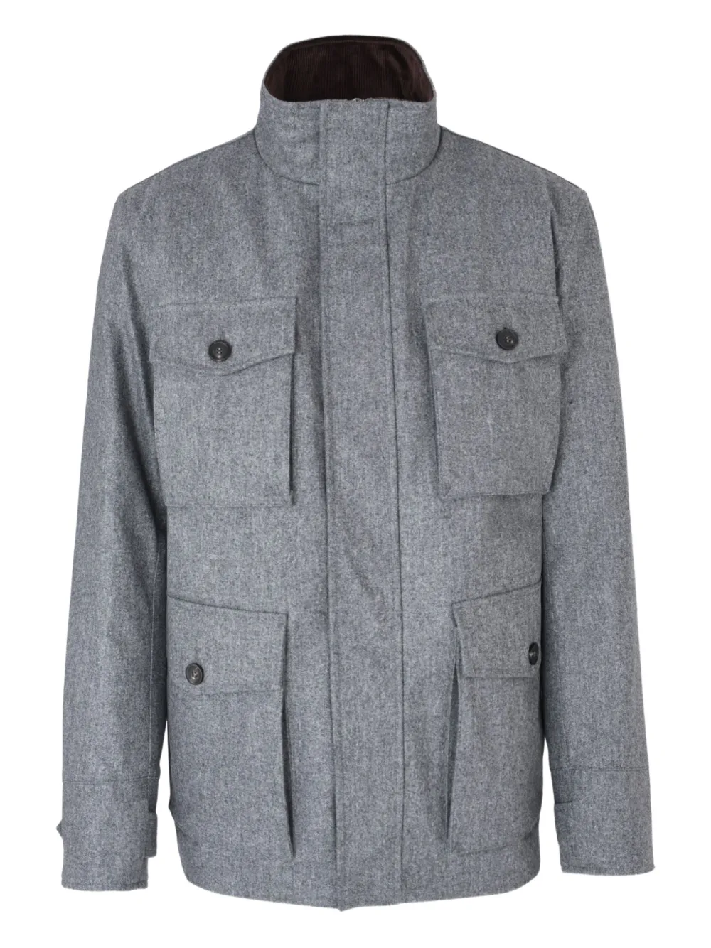 Peserico chaqueta con bolsillo con botón | gris | Image 1