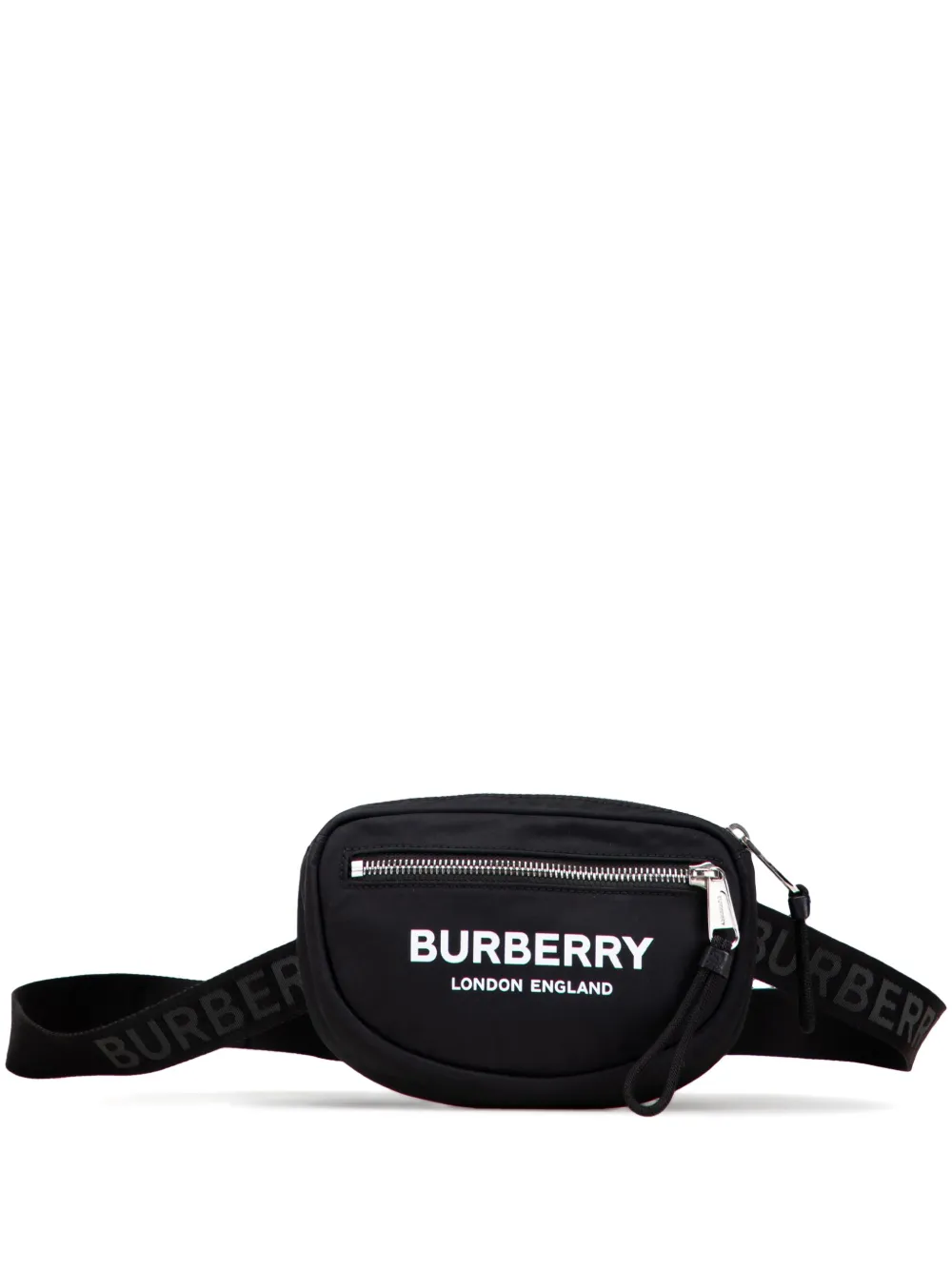 Burberry Pre-Owned 2018-2025 Nylon Logo Cannon belt bag | Black | Image 1
