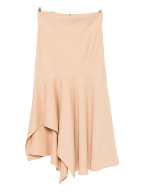 Alberta Ferretti ruffled midi skirt