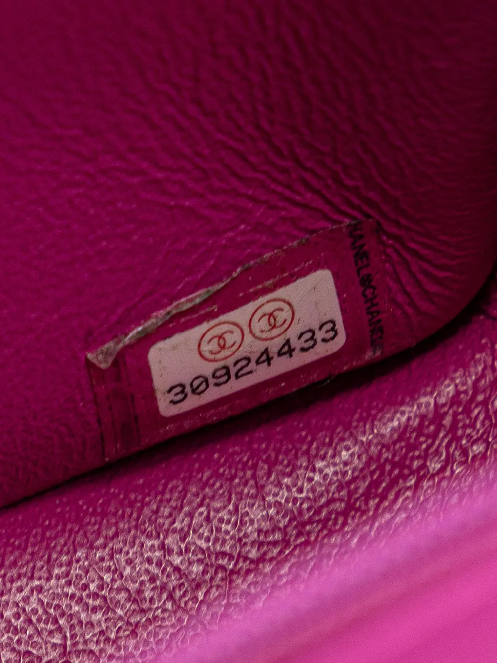 Pre-owned Chanel 2020 Mini Square Classic Lambskin Single Flap Crossbody Bag In Purple