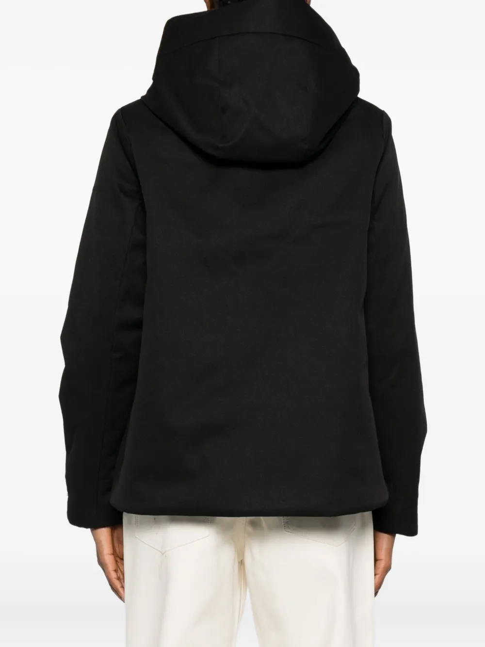 Save The Duck Hooded Jacket In Black