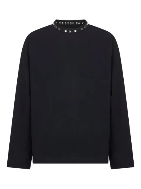 Jil Sander top con cuello redondo