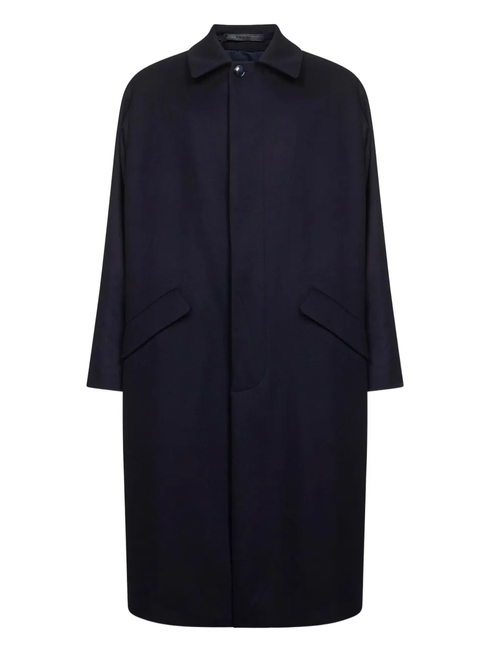 Giorgio Armani abrigo de cachemira con botones | azul | Image 1