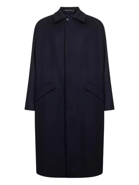 Giorgio Armani single-breasted cashmere coat