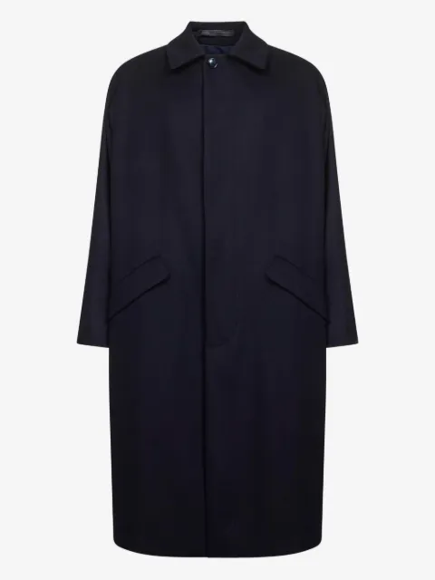 Giorgio Armani single-breasted cashmere coat