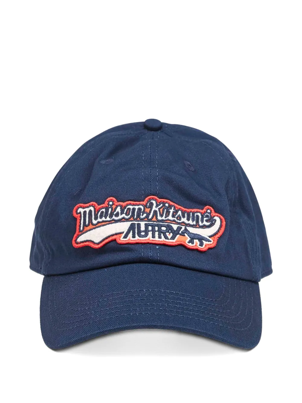 Autry  Maison Kitsuné embroidered-logo baseball cap | Blue | Image 1