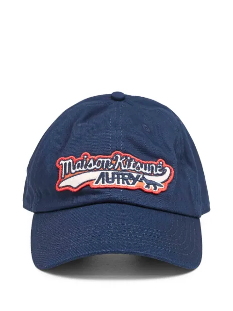 Autry  Maison Kitsuné embroidered-logo baseball cap