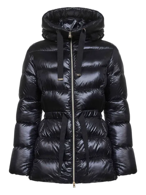 Herno drawstring hooded jacket