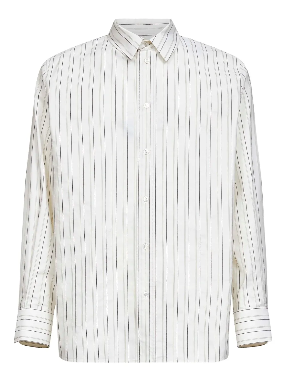 Saint Laurent cassandre striped shirt | White | Image 1