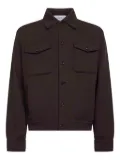 Lardini chest-pocket jacket - Brown