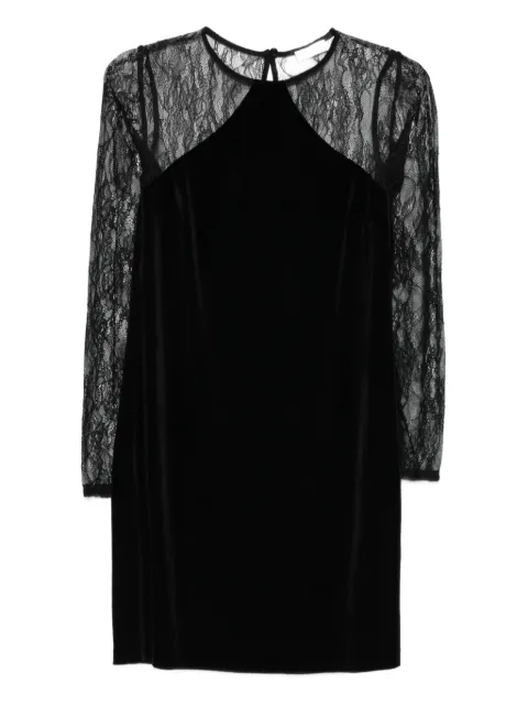 LIU JO vestido corto con detalle de encaje