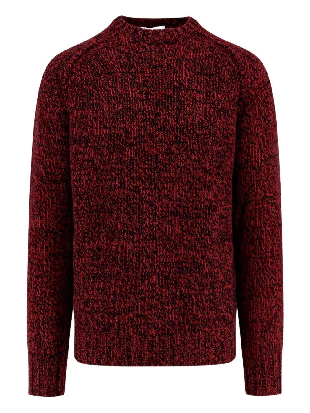 Alpha Industries Marled Sweater In Red