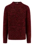 Alpha Industries marled sweater - Red