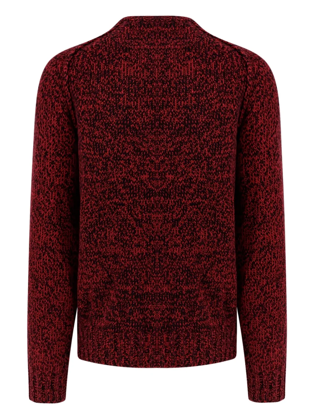 Alpha Industries Marled Sweater In Red