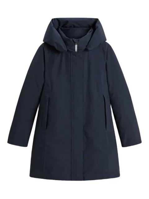 Woolrich manteau zippé à capuche