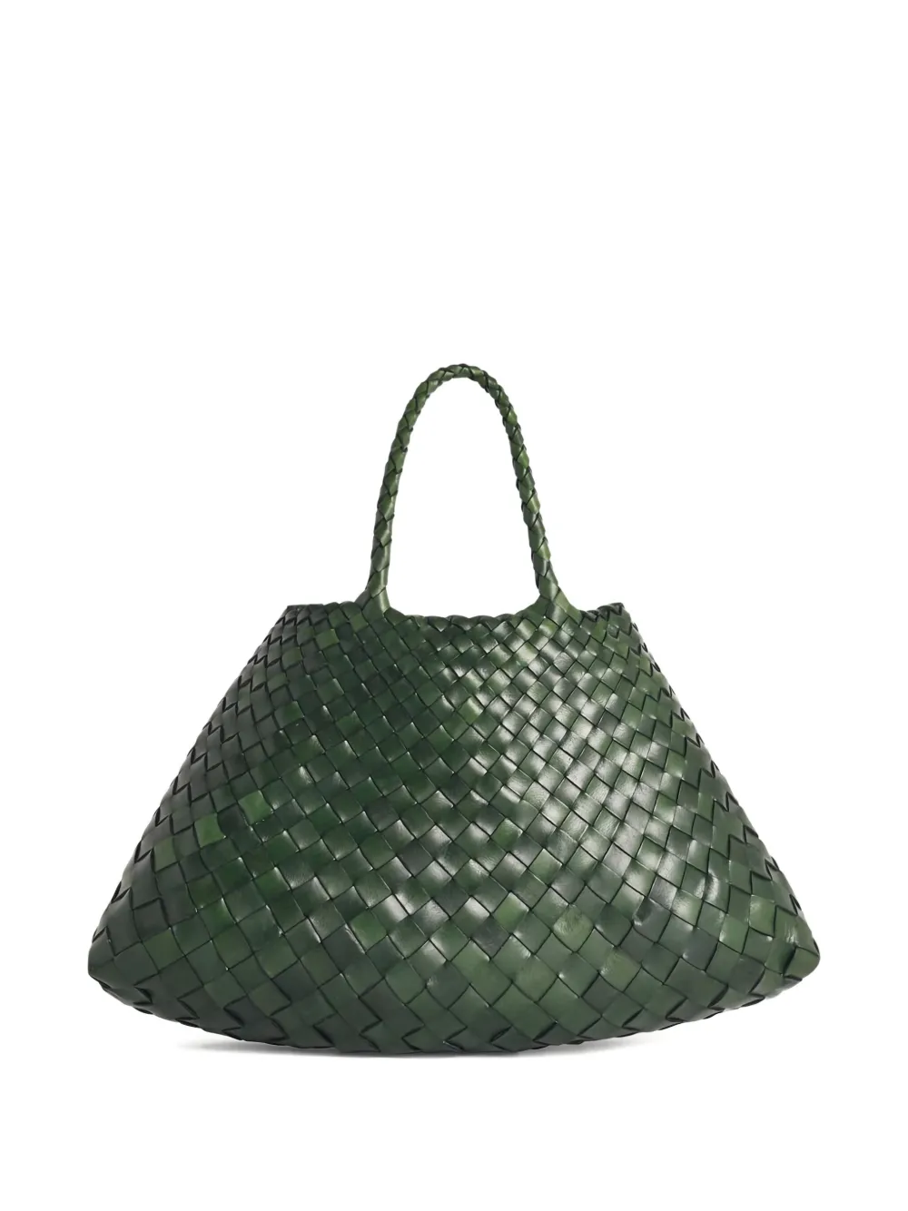 Dragon Diffusion Hand-woven Pendant Shoulder Bag In Green