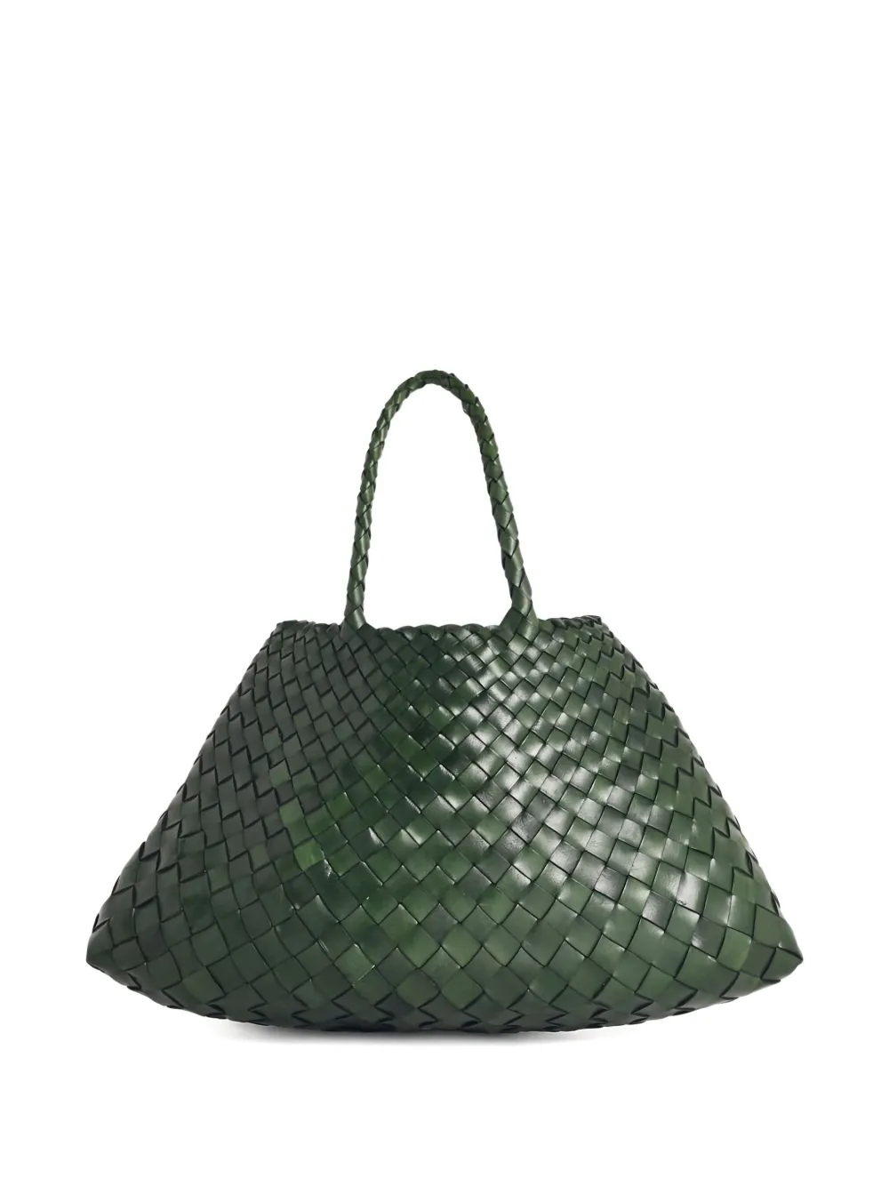 Dragon Diffusion Hand-woven Pendant Shoulder Bag In Green