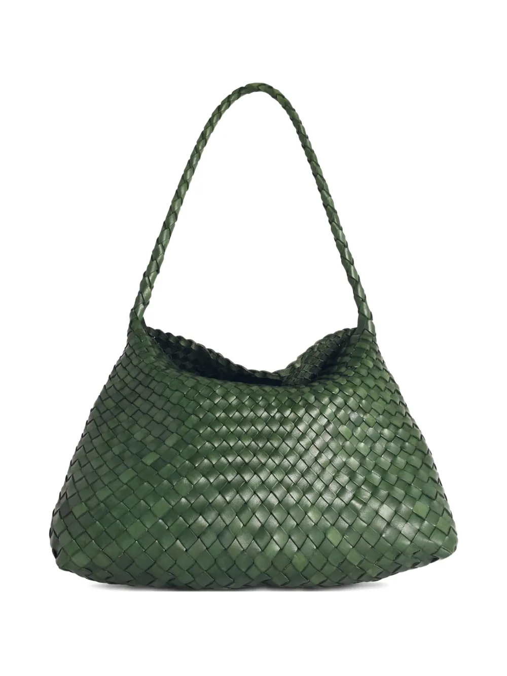 Dragon Diffusion Snta Maria Leather Shoulder Bag In Green