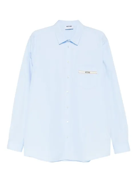 Moschino chemise à logo