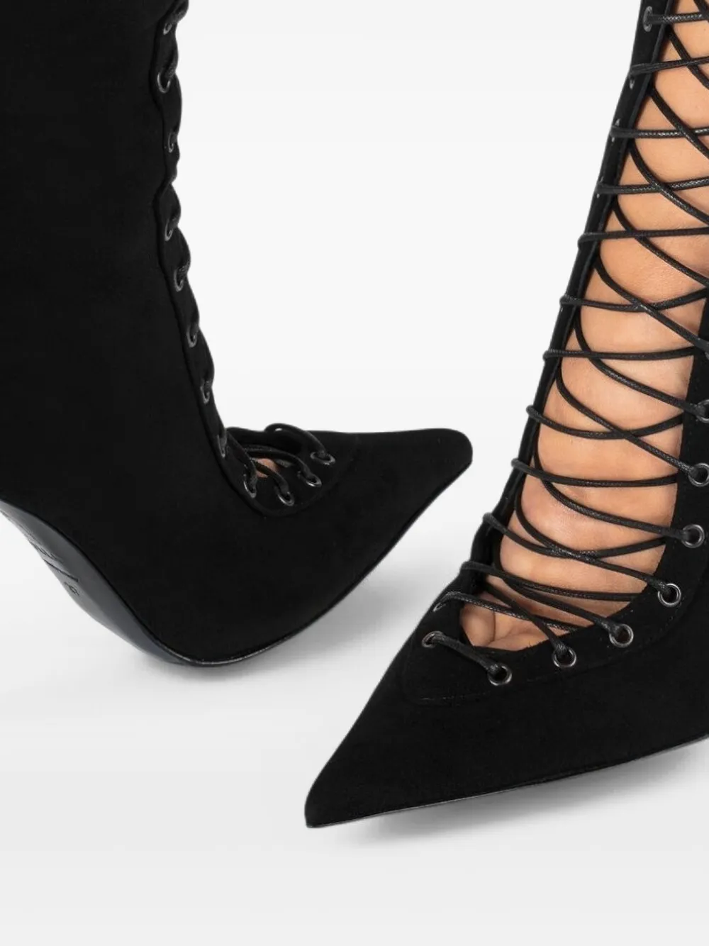 Le Silla pointed lace-up boots | Knee-High Boots | Image 2