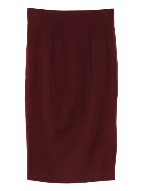 Alaïa Pre-Owned falda lápiz 1980