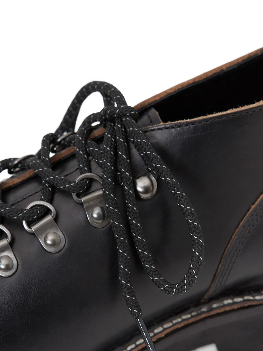 Paracia D-Type 01V Derby shoes Zwart