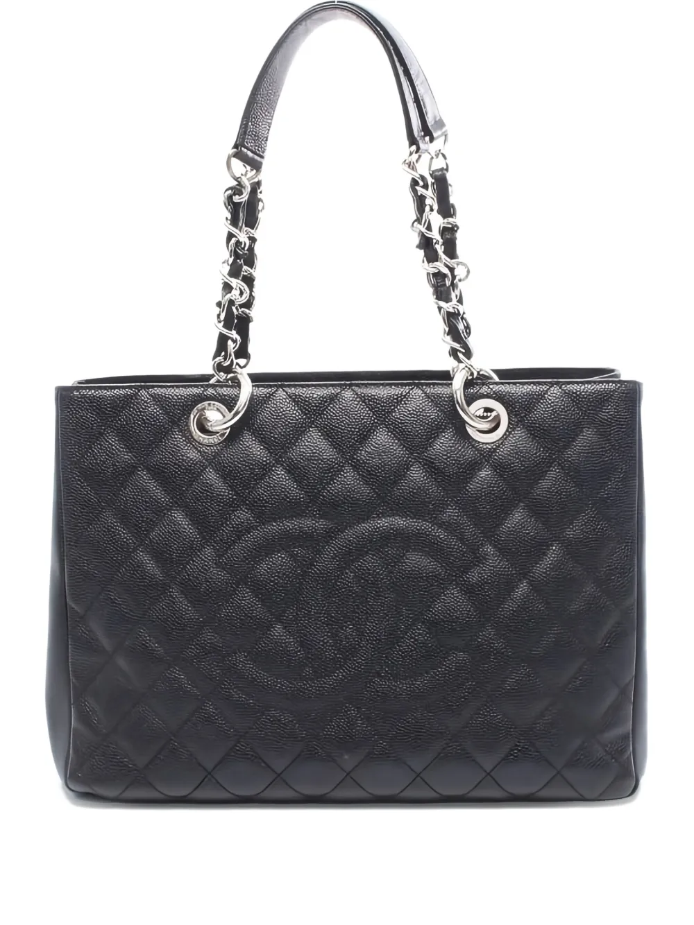 CHANEL Pre-Owned 2013-2014 Matelassé Chain shoulder bag | Black | Image 1