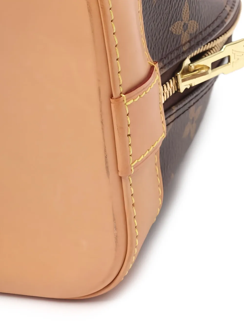 Louis Vuitton Pre-Owned 2018 Alma Monogram handtas Bruin