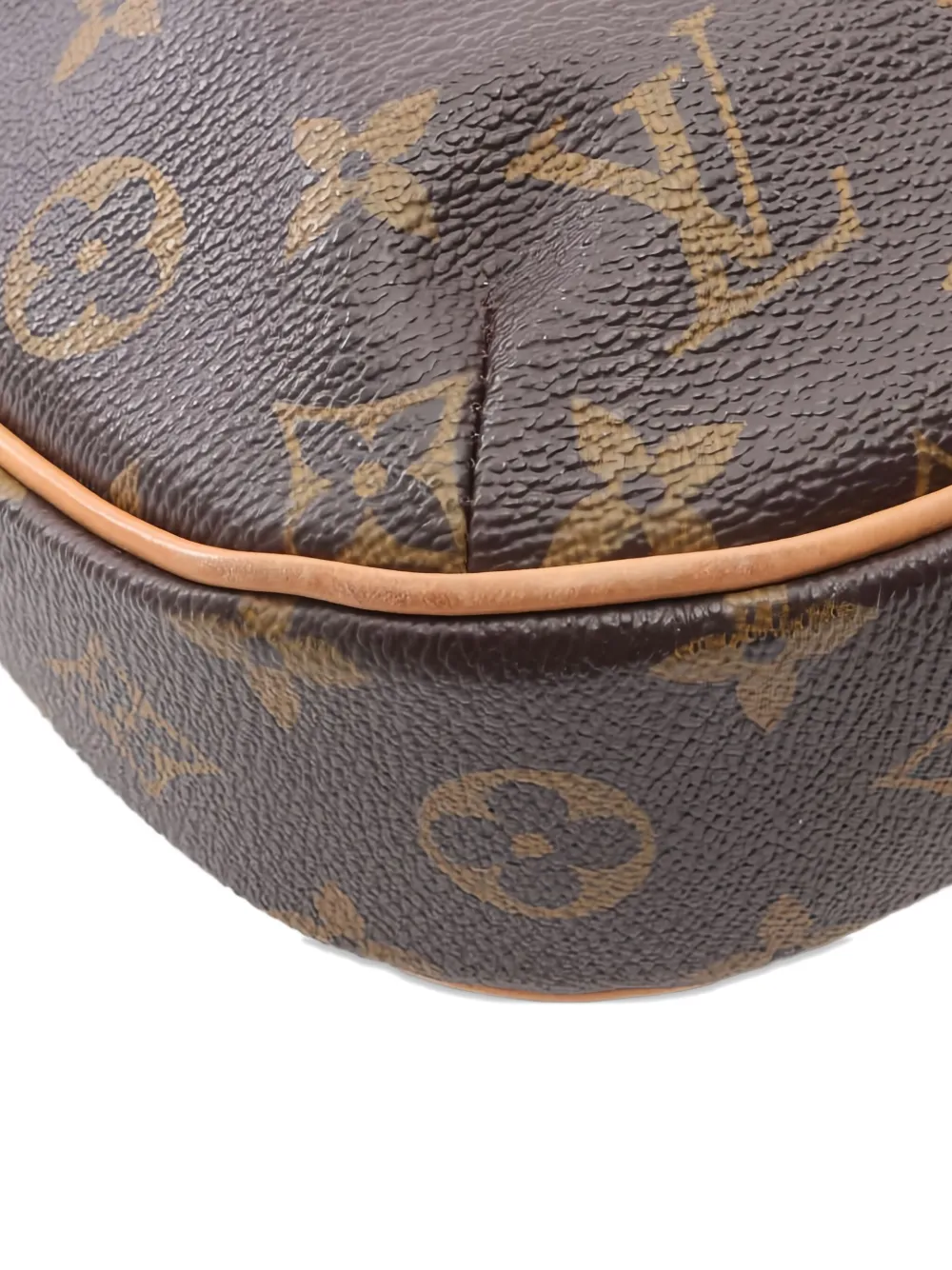 Pre-owned Louis Vuitton 2010 Odéon Pm Shoulder Bag In Brown