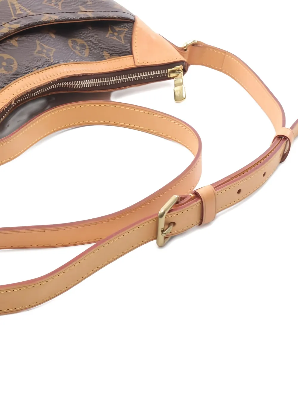Pre-owned Louis Vuitton 2010 Odéon Pm Shoulder Bag In Brown