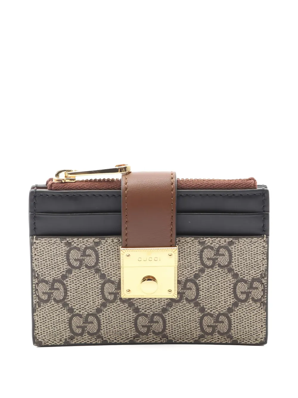 Gucci Pre-Owned 2010s GG Supreme wallet | Neutrals | Image 1