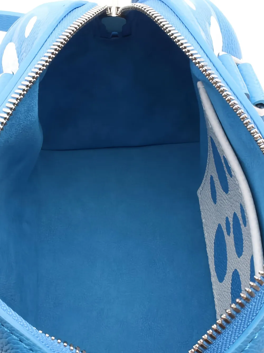 Louis Vuitton Pre-Owned 2010 Yayoi Kusama Speedy Bandouliere 20 infinity dot handtas Blauw