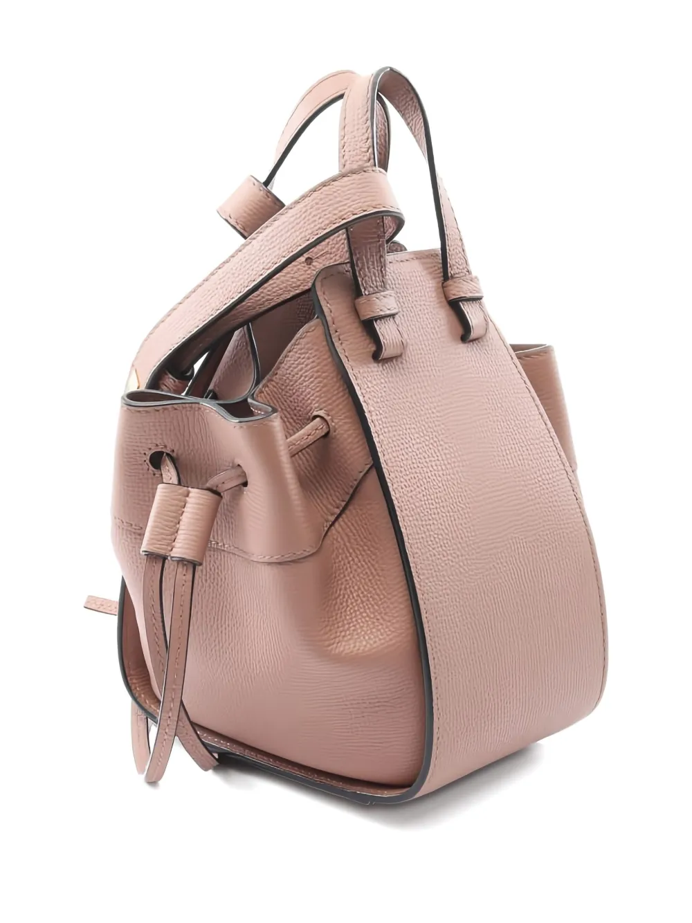 Pre-owned Loewe 2010s Drawstring Hammock Mini Tote Bag In Pink