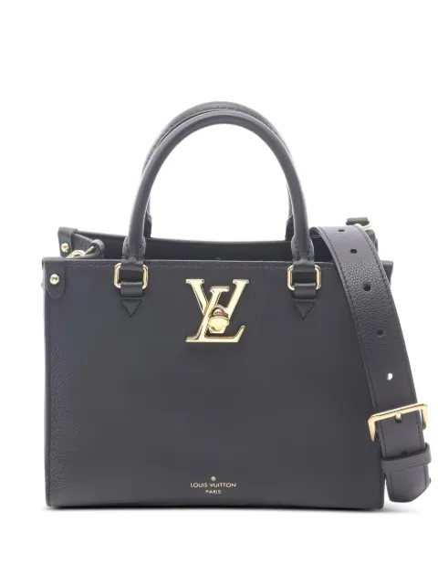 Louis Vuitton Pre-Owned 2021s grained-leather tote bag