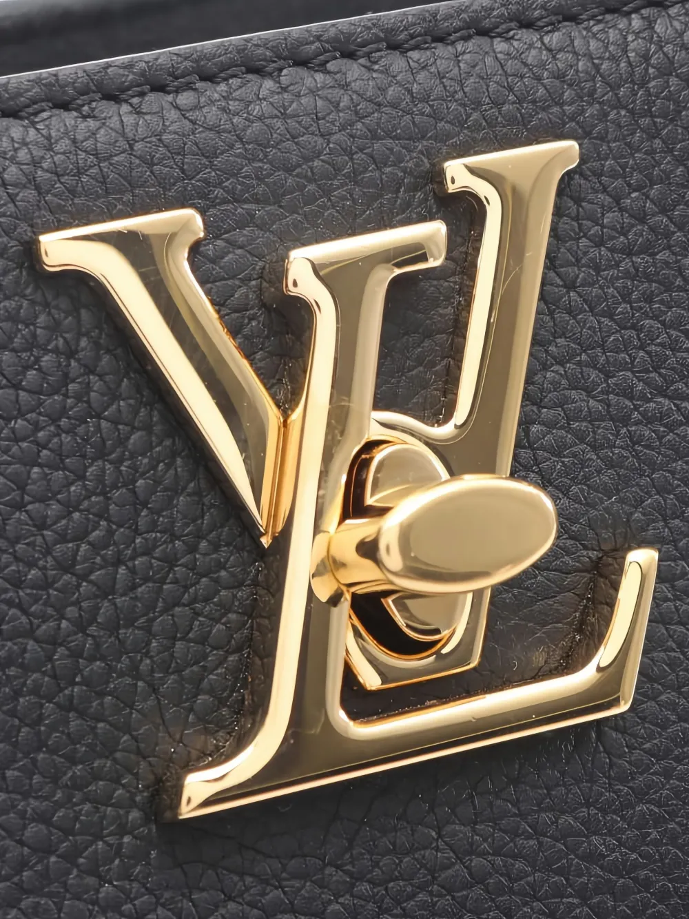 Louis Vuitton Pre-Owned 2021s shopper van bewerkt leer Zwart