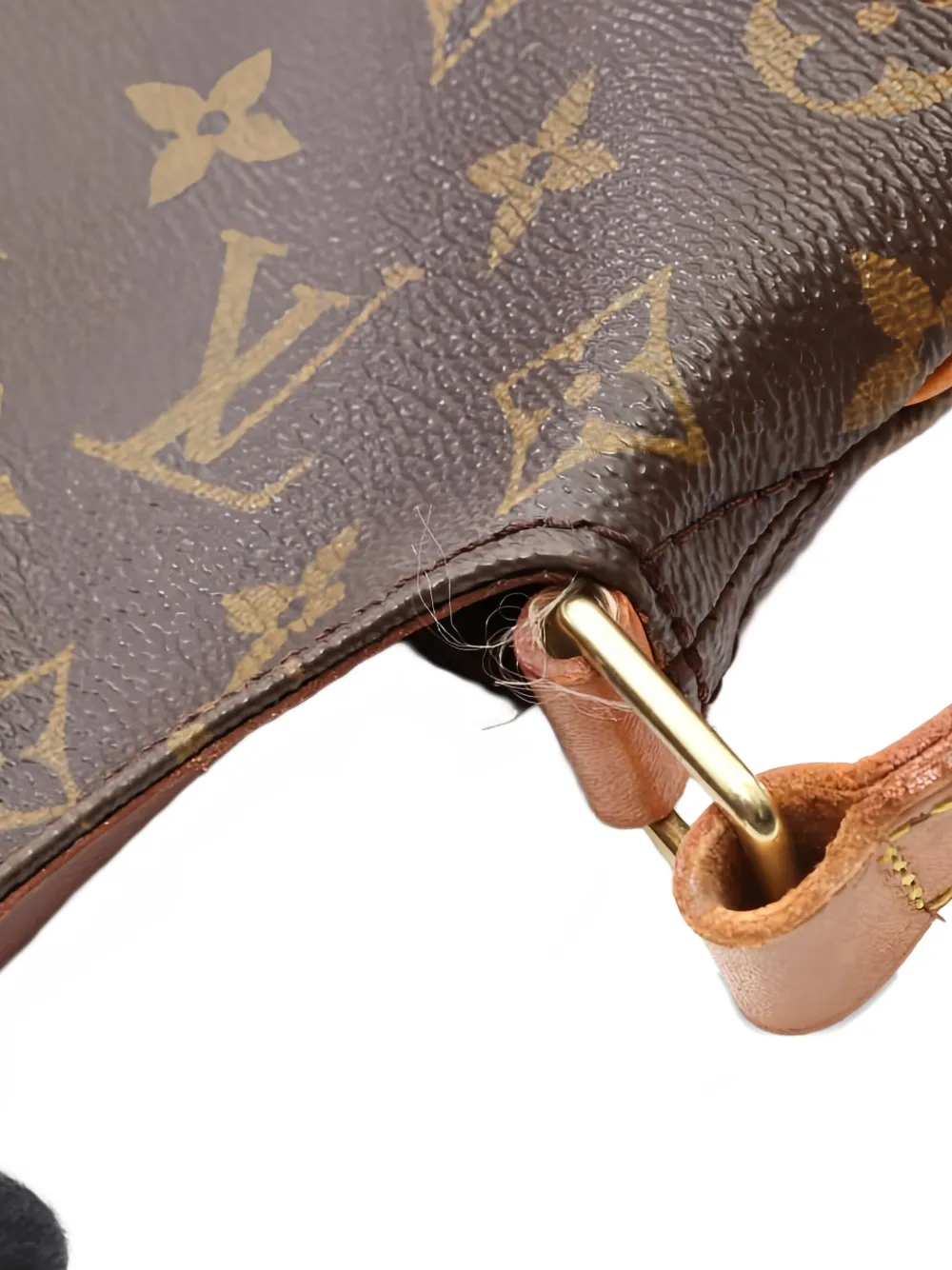 Pre-owned Louis Vuitton 2000 Musette Monogram Shoulder Bag In Brown