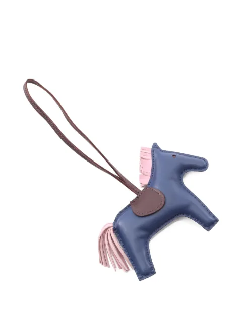 Hermès Pre-Owned 2022 Rodeo MM horse tasselled bag charm