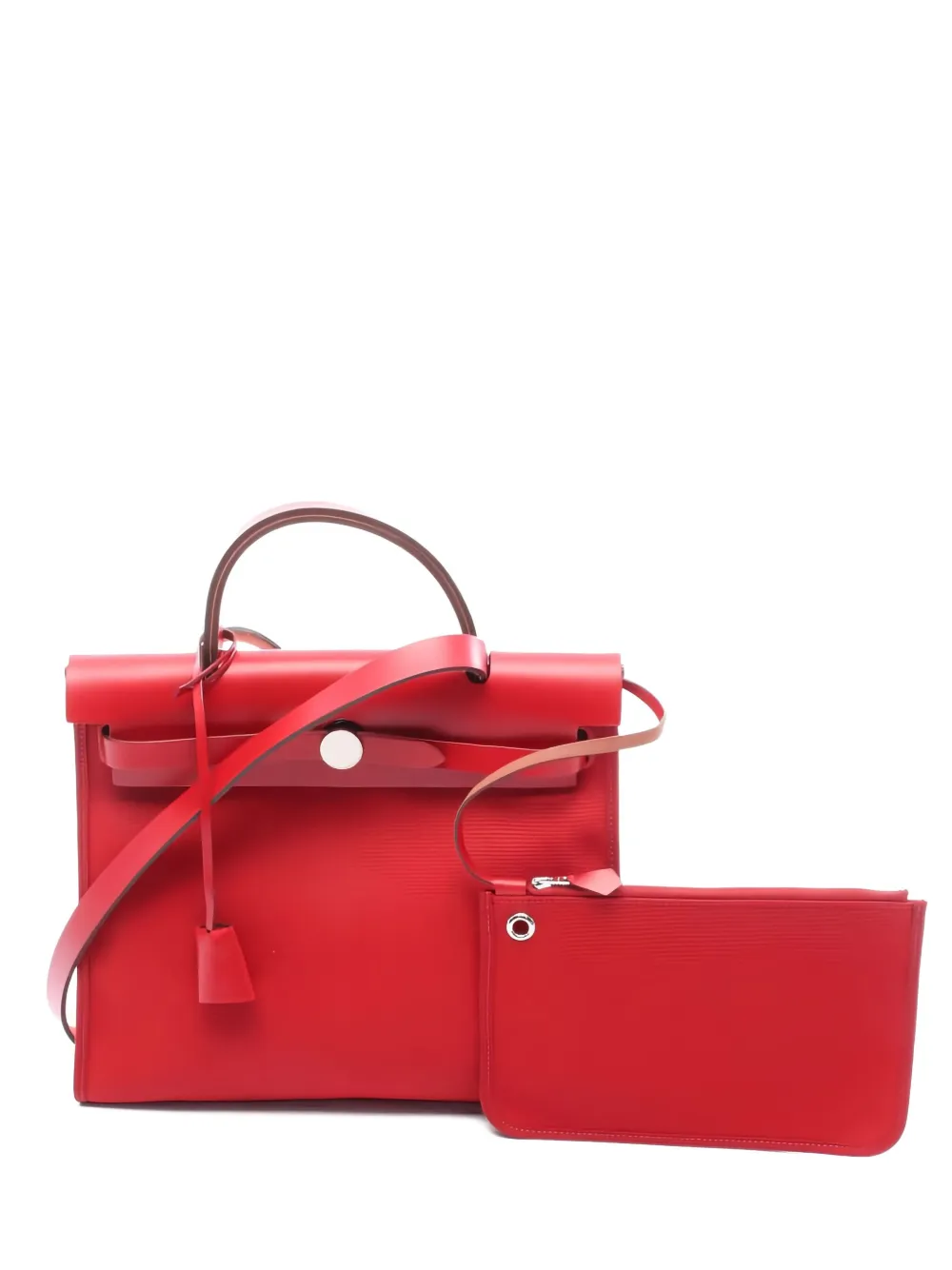 Hermès Pre-Owned 2019 HerBag PM zip handbag | Red | Image 1