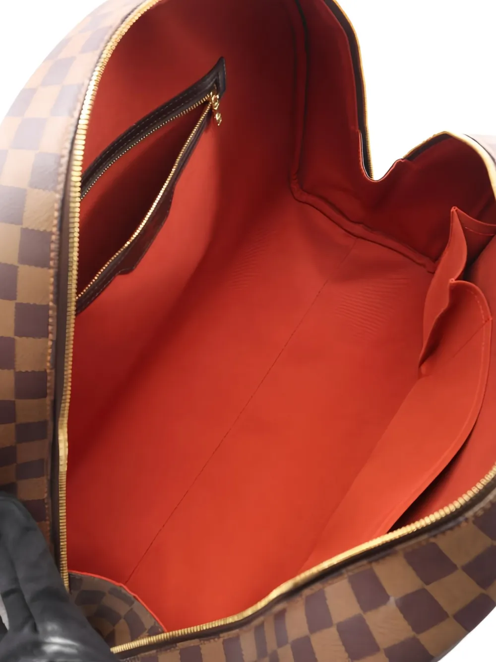 Pre-owned Louis Vuitton 2000 Nolita 24 Handbag In Brown