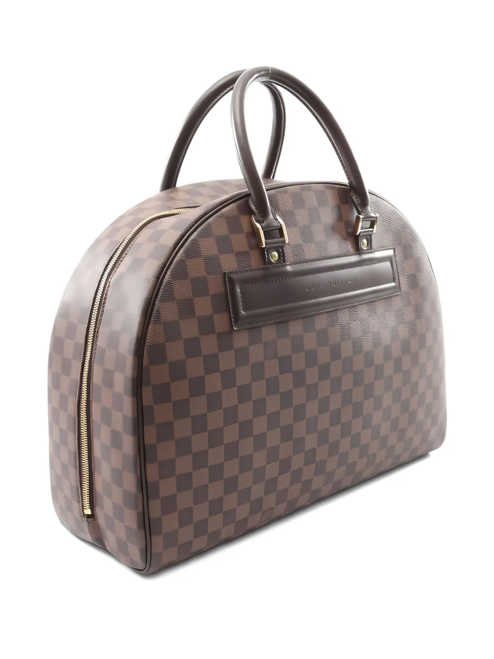 Pre-owned Louis Vuitton 2000 Nolita 24 Handbag In Brown